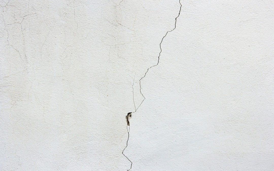 Cracks in walls or ceilings can be signs of structural problems.